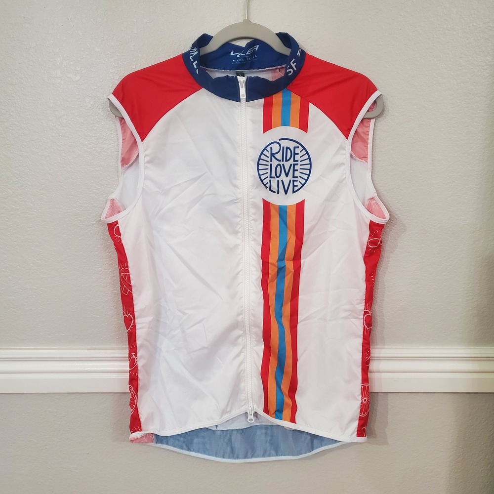 Voler Mens AIDS LifeCycle 2020 Wind Vest Stratus Cycling Gilet M-XL